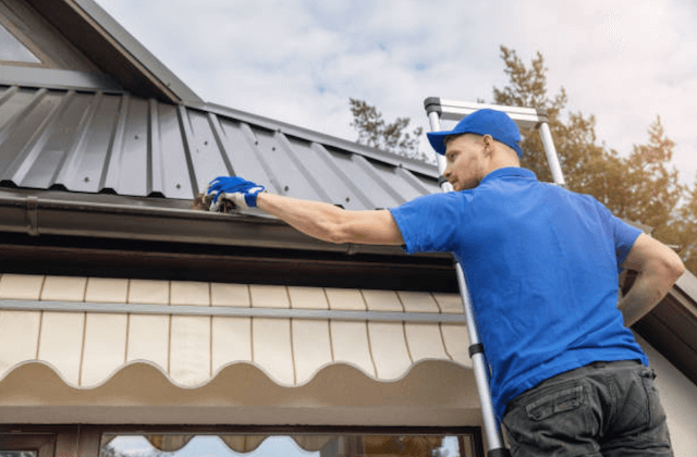gutter cleaning in parker
